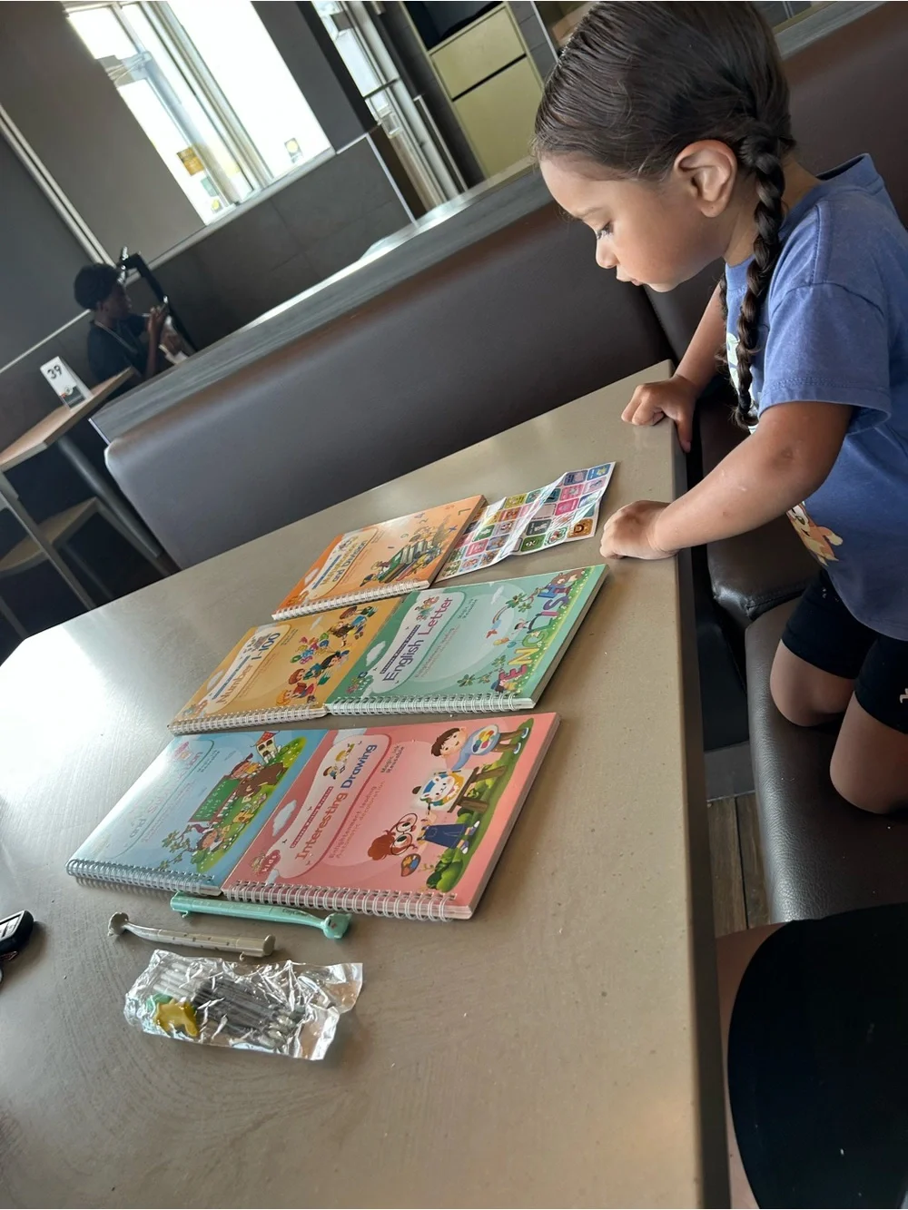 Interactive Kids Learning Activity Books - Pastel Multi-Color
